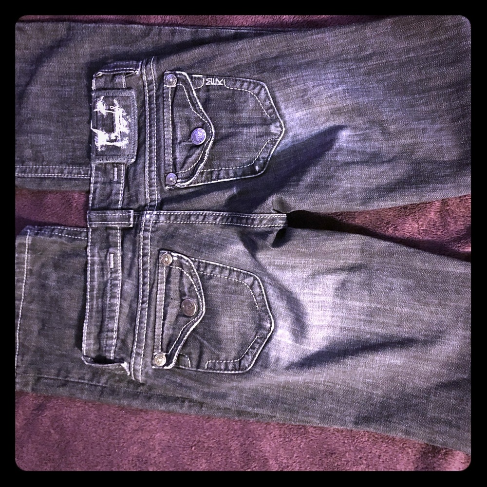 Mek New York grey wash jeans
